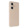 Vivo Y27 Kılıf Nano İçi Kadife Silikon - Pudra