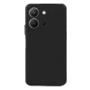 Vivo Y36 Kılıf Nano İçi Kadife Silikon - Siyah