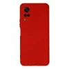 Vivo Y53s Kılıf Nano İçi Kadife Silikon - Kırmızı