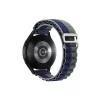 Watch 20mm Kr410 Kumaş Kordon (saat Değildir) - Lacivert-yeşil