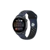 Watch 22mm Spor Delikli Kordon (saat Değildir) - Lacivert-siyah