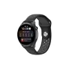 Watch 22mm Spor Delikli Kordon (saat Değildir) - Siyah-füme