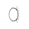 Watch 5 Pro 45mm Wall Camlı Kasa Ekran Koruyucu - Şeffaf