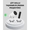 Wi-Fi 6 ve Bluetooth 5.0 Destekli 4K Akıllı Projeksiyon Cihazı