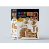 Wood City Blocks Ahşap Şehir Blokları (Kayın Ağacı)
