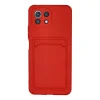 Xiaomi Mi 11 Kılıf Kelvin Kartvizitli Silikon - Kırmızı