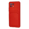 Xiaomi Mi 11 Kılıf Kelvin Kartvizitli Silikon - Kırmızı