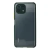 Xiaomi Mi 11 Lite Kılıf Miami Şeffaf Silikon - Koyu Yeşil