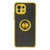 Xiaomi Mi 11 Lite Kılıf Montreal Yüzüklü Silikon Kapak - Sarı