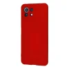 Xiaomi Mi 11 Lite Kılıf Nano İçi Kadife Silikon - Kırmızı