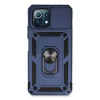 Xiaomi Mi 11 Lite Kılıf Pars Lens Yüzüklü Silikon - Lacivert