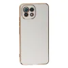Xiaomi Mi 11 Lite Kılıf Volet Silikon - Beyaz