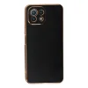 Xiaomi Mi 11 Lite Kılıf Volet Silikon - Siyah