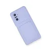 Xiaomi Mi 11i Kılıf Kelvin Kartvizitli Silikon - Lila