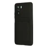 Xiaomi Mi 11i Kılıf Kelvin Kartvizitli Silikon - Siyah