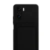 Xiaomi Mi 11i Kılıf Kelvin Kartvizitli Silikon - Siyah