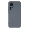 Xiaomi Mi 12 Kılıf Nano İçi Kadife Silikon - Gri