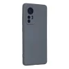 Xiaomi Mi 12 Kılıf Nano İçi Kadife Silikon - Gri