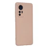Xiaomi Mi 12 Kılıf Nano İçi Kadife Silikon - Pudra