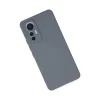 Xiaomi Mi 12 Lite Kılıf Nano İçi Kadife Silikon - Gri