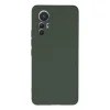 Xiaomi Mi 12 Lite Kılıf Nano İçi Kadife Silikon - Koyu Yeşil