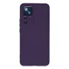 Xiaomi Mi 12t Pro Kılıf Nano İçi Kadife Silikon - Mor