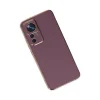Xiaomi Mi 12t Pro Kılıf Volet Silikon - Mor