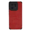 Xiaomi Mi 13 Pro Kılıf Loop Deri Silikon - Kırmızı