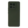 Xiaomi Mi 13 Pro Kılıf Nano İçi Kadife Silikon - Koyu Yeşil