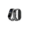 Xiaomi Mi Band 4 Spor Delikli Kordon (saat Değildir) - Siyah-beyaz