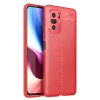Xiaomi Poco F3 Kılıf Auto Focus Kapak - Kırmızı