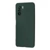 Xiaomi Poco F3 Kılıf Nano İçi Kadife Silikon - Koyu Yeşil