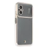 Xiaomi Poco M5 Kılıf Liva Lens Silikon - Beyaz