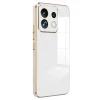 Xiaomi Poco M6 Pro 4g Kılıf Volet Silikon - Beyaz