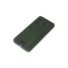 Xiaomi Poco X5 5g Kılıf Kelvin Kartvizitli Silikon - Koyu Yeşil