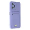 Xiaomi Poco X5 5g Kılıf Kelvin Kartvizitli Silikon - Lila