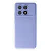 Xiaomi Poco X6 Pro Kılıf Nano İçi Kadife Silikon - Lila
