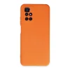 Xiaomi Redmi 10 2022 Kılıf Nano İçi Kadife Silikon - Turuncu