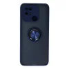 Xiaomi Redmi 10c Kılıf Montreal Yüzüklü Silikon Kapak - Lacivert