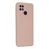 Xiaomi Redmi 10c Kılıf Nano İçi Kadife Silikon - Pudra
