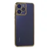 Xiaomi Redmi 12 Kılıf Razer Lensli Silikon - Gold