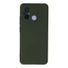 Xiaomi Redmi 12c Kılıf Nano İçi Kadife Silikon - Koyu Yeşil