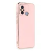Xiaomi Redmi 12c Kılıf Volet Silikon - Pembe