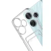 Xiaomi Redmi 13 4g Kılıf Kart Şeffaf Silikon - Şeffaf