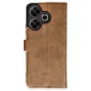 Xiaomi Redmi 13 4g Kılıf Trend S Plus Kapaklı Kılıf - Taba