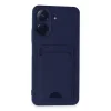 Xiaomi Redmi 13c Kılıf Kelvin Kartvizitli Silikon - Lacivert