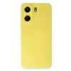 Xiaomi Redmi 13c Kılıf Nano İçi Kadife Silikon - Sarı