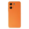 Xiaomi Redmi 13c Kılıf Nano İçi Kadife Silikon - Turuncu