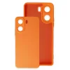 Xiaomi Redmi 13c Kılıf Nano İçi Kadife Silikon - Turuncu
