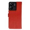 Xiaomi Redmi 13c Kılıf Trend S Plus Kapaklı Kılıf - Kırmızı